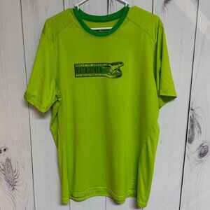 Patagonia Capilene Silkweight Tee Retro Green Men’s L EUC